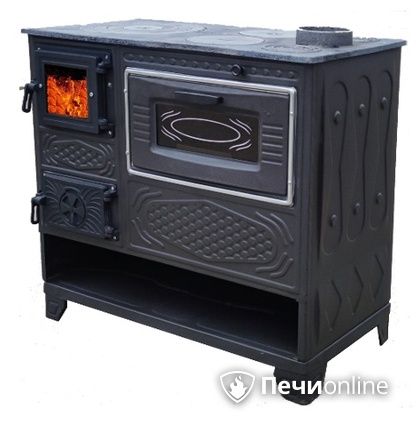 Отопительно-варочная печь МастерПечь ПВ-05С с духовым шкафом, 8.5 кВт в Владивостоке